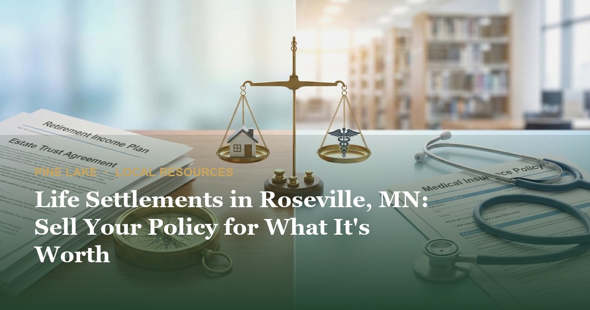 Life Settlements in Roseville, MN: Sell Your Policy for What It's Worth