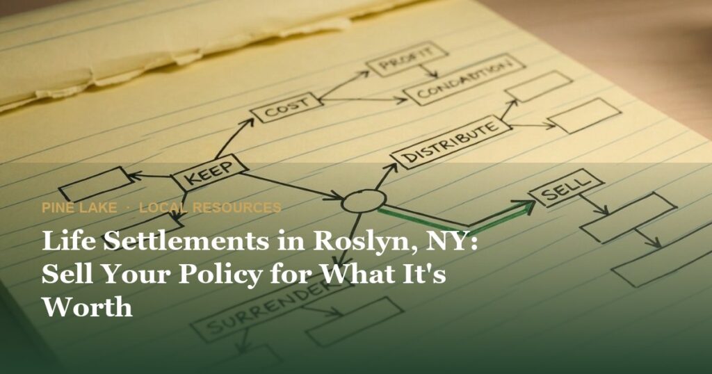 Life Settlements in Roslyn, NY: Sell Your Policy for What It’s Worth