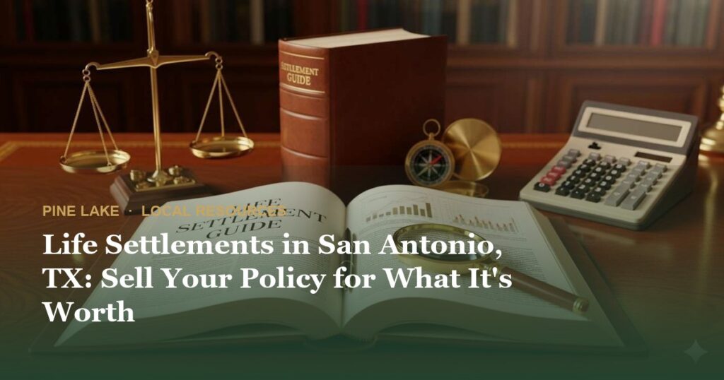 Life Settlements in San Antonio, TX: Sell Your Policy for What It's Worth