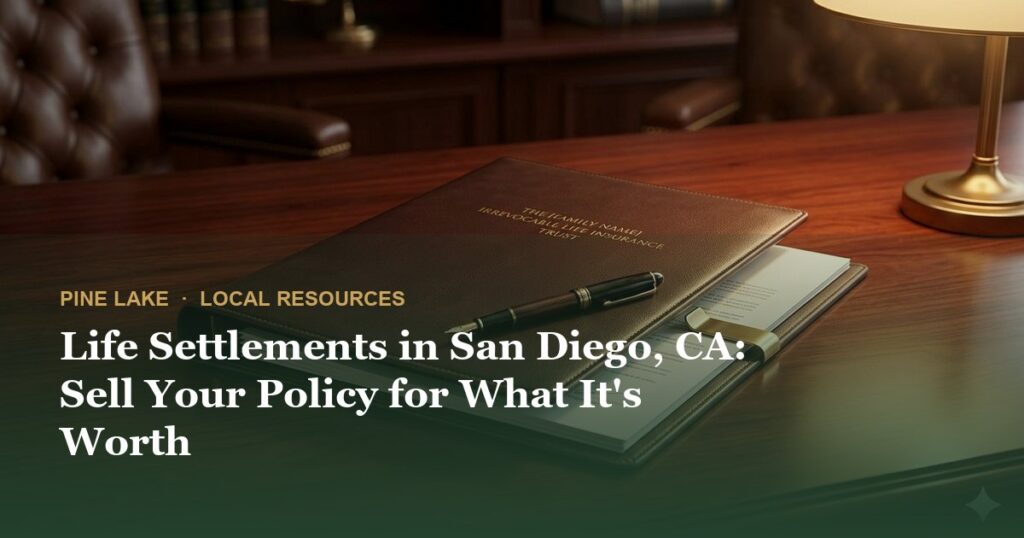 Life Settlements in San Diego, CA: Sell Your Policy for What It’s Worth