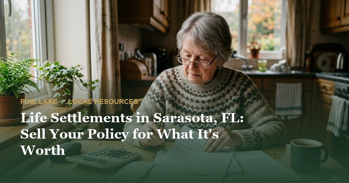 Life Settlements in Sarasota, FL: Sell Your Policy for What It's Worth