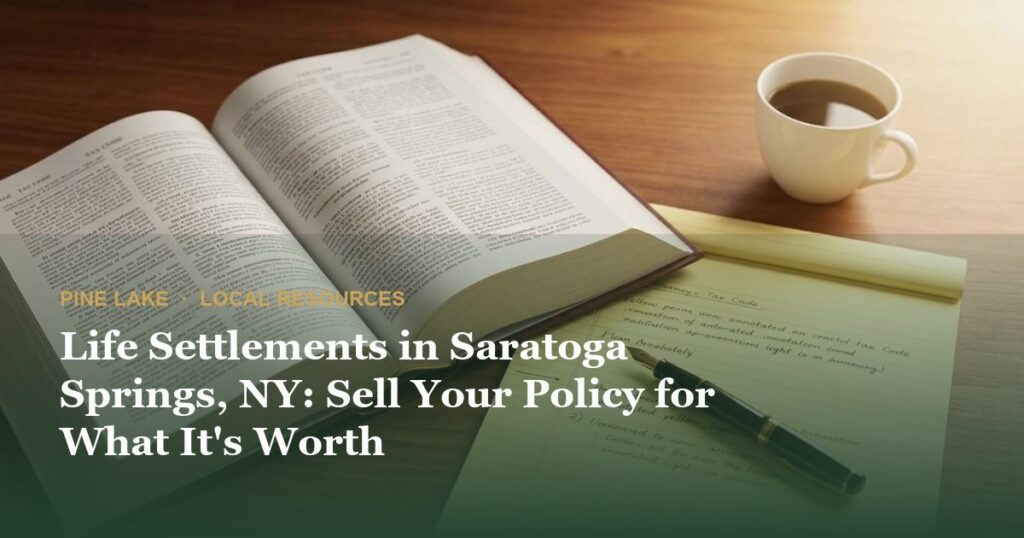 Life Settlements in Saratoga Springs, NY: Sell Your Policy for What It's Worth