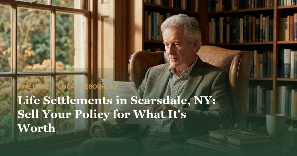 Life Settlements in Scarsdale, NY: Sell Your Policy for What It’s Worth