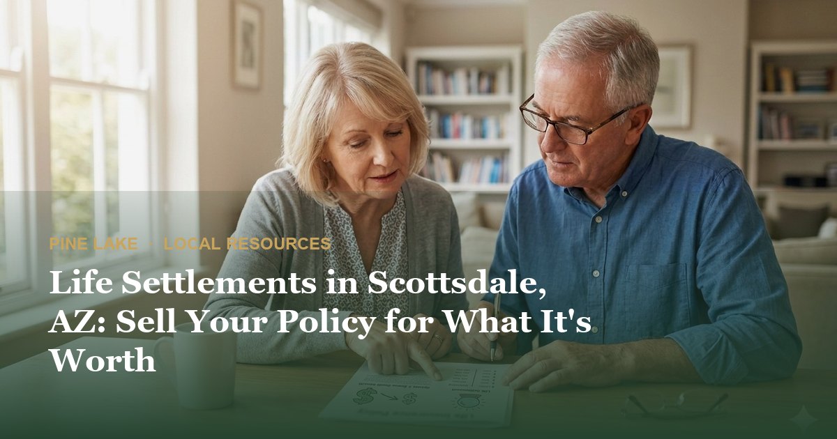 Life Settlements in Scottsdale, AZ: Sell Your Policy for What It's Worth