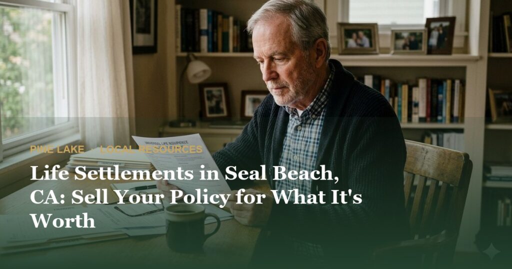 Life Settlements in Seal Beach, CA: Sell Your Policy for What It’s Worth