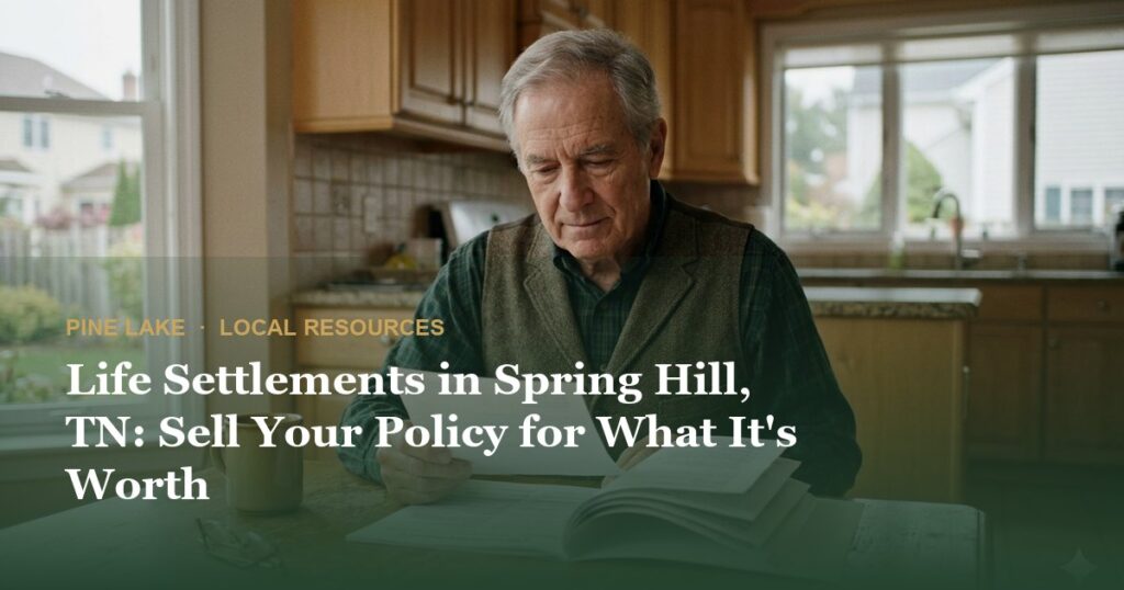 Life Settlements in Spring Hill, TN: Sell Your Policy for What It's Worth