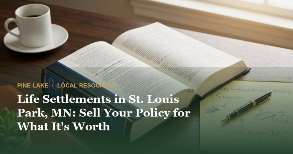 Life Settlements in St. Louis Park, MN: Sell Your Policy for What It’s Worth