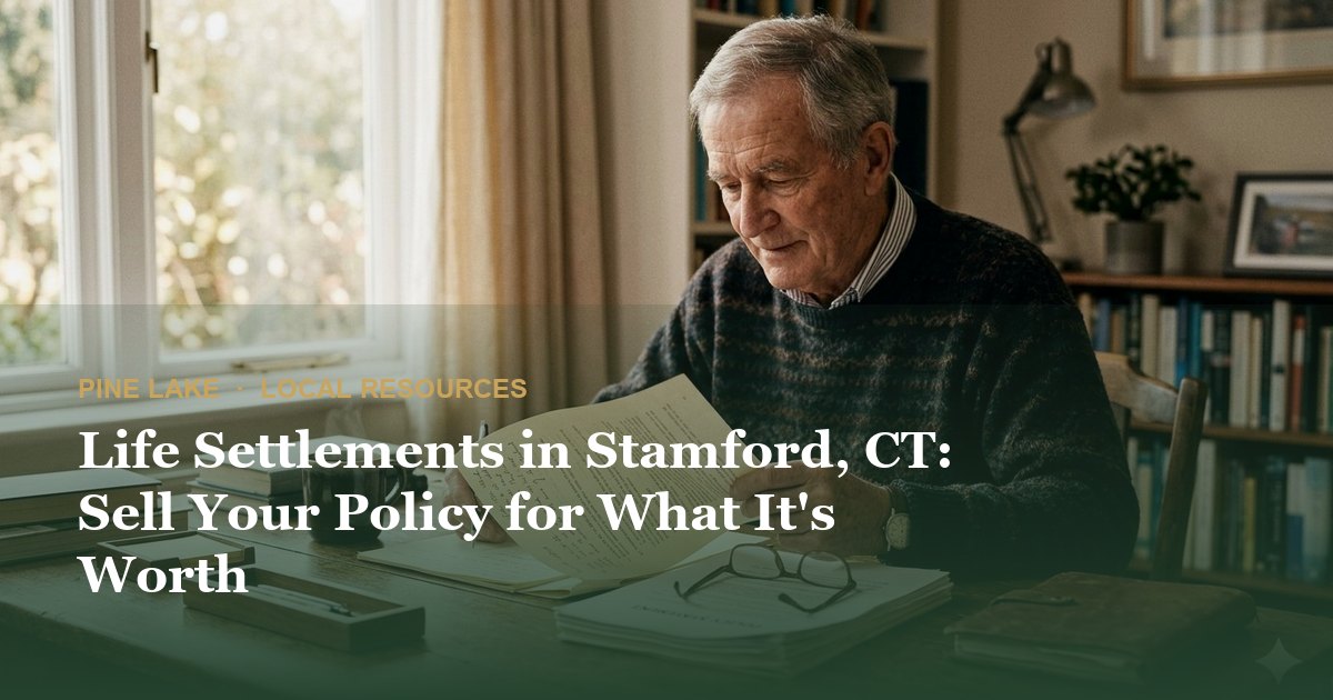 Life Settlements in Stamford, CT: Sell Your Policy for What It's Worth