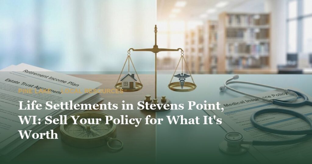 Life Settlements in Stevens Point, WI: Sell Your Policy for What It’s Worth
