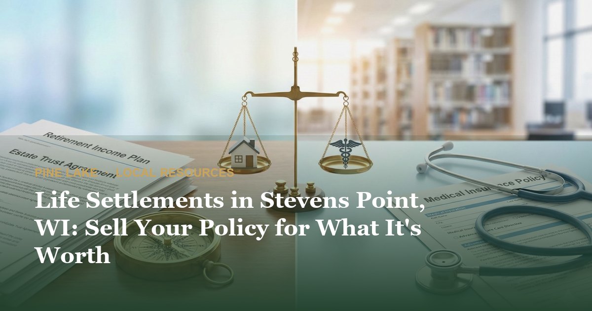 Life Settlements in Stevens Point, WI: Sell Your Policy for What It's Worth