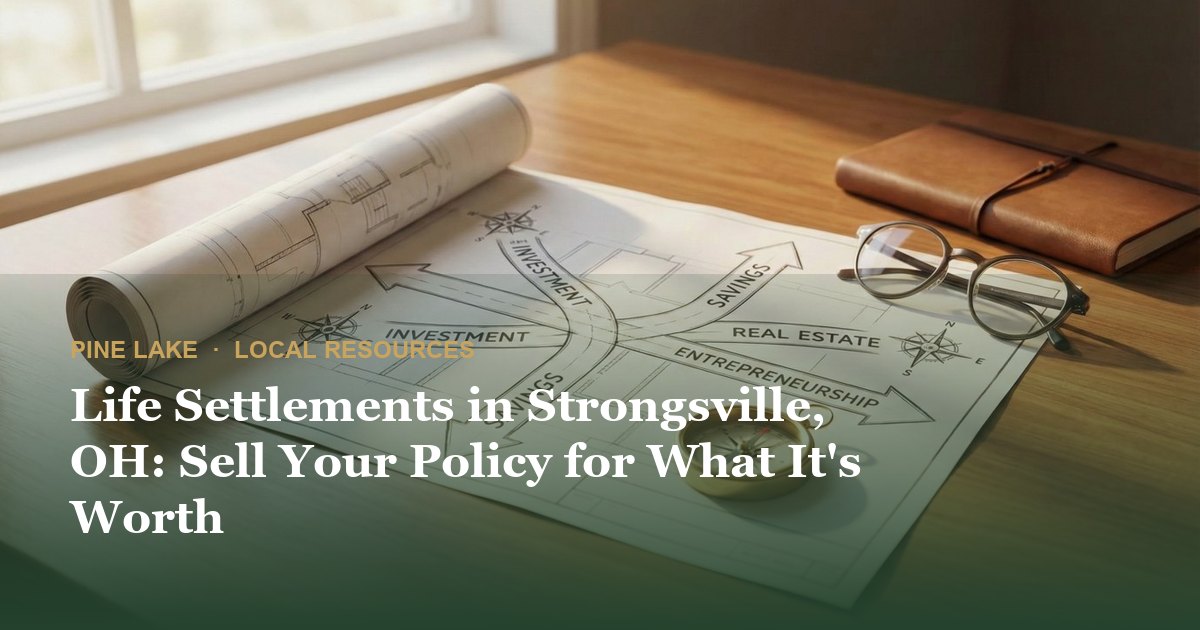 Life Settlements in Strongsville, OH: Sell Your Policy for What It's Worth