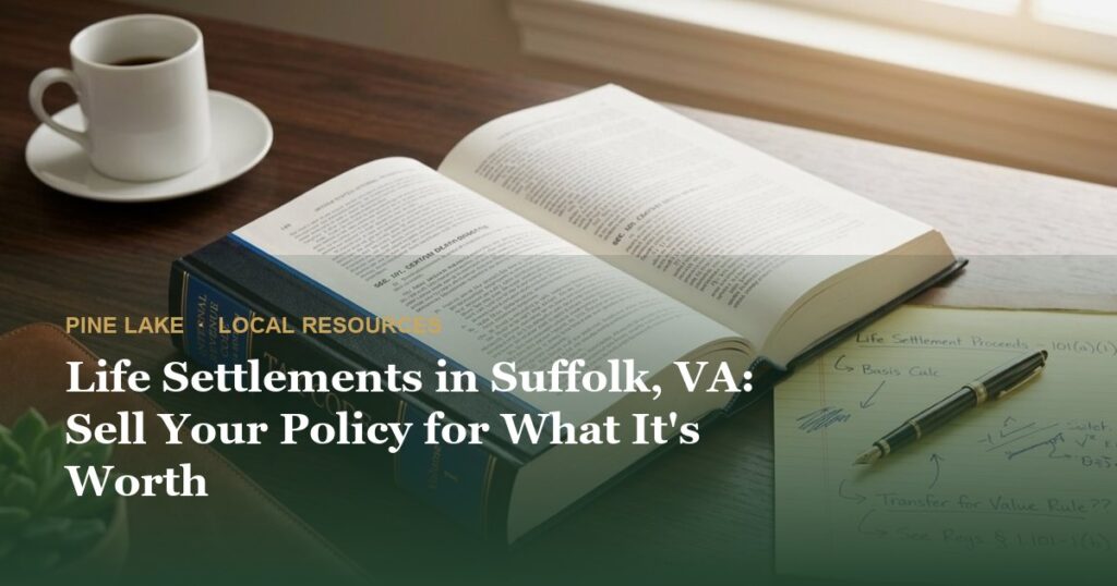 Life Settlements in Suffolk, VA: Sell Your Policy for What It’s Worth