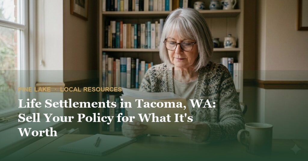 Life Settlements in Tacoma, WA: Sell Your Policy for What It’s Worth