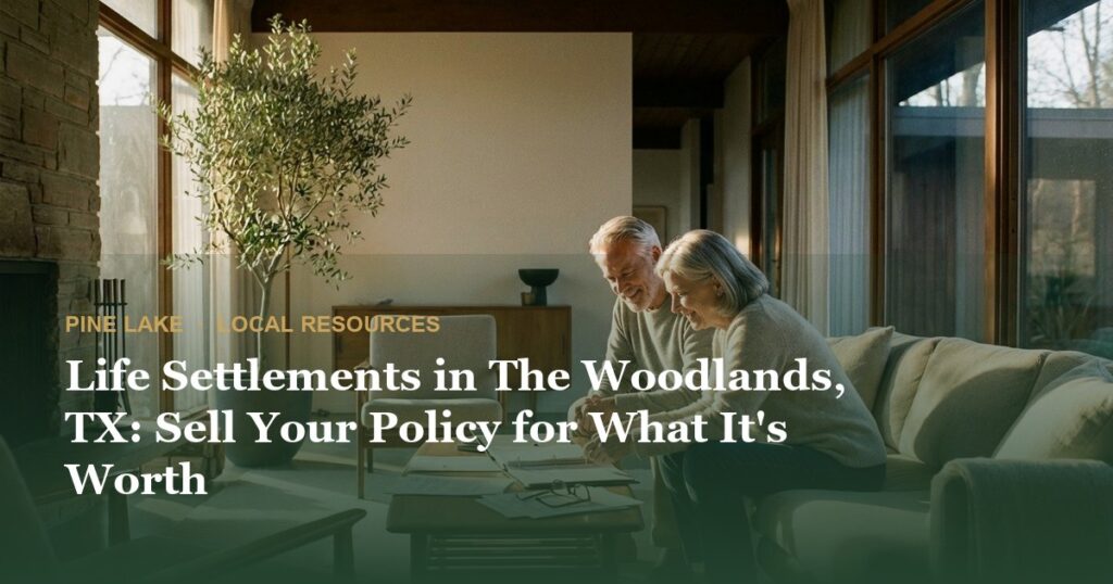 Life Settlements in The Woodlands, TX: Sell Your Policy for What It's Worth