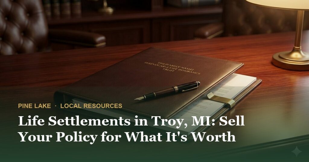 Life Settlements in Troy, MI: Sell Your Policy for What It’s Worth