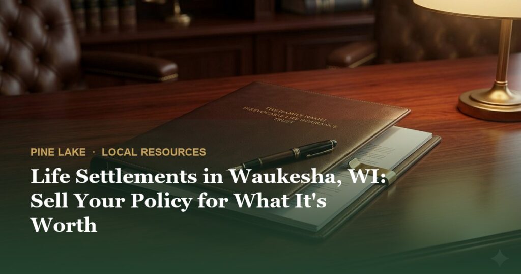 Life Settlements in Waukesha, WI: Sell Your Policy for What It’s Worth