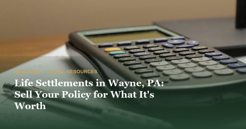 Life Settlements in Wayne, PA: Sell Your Policy for What It’s Worth