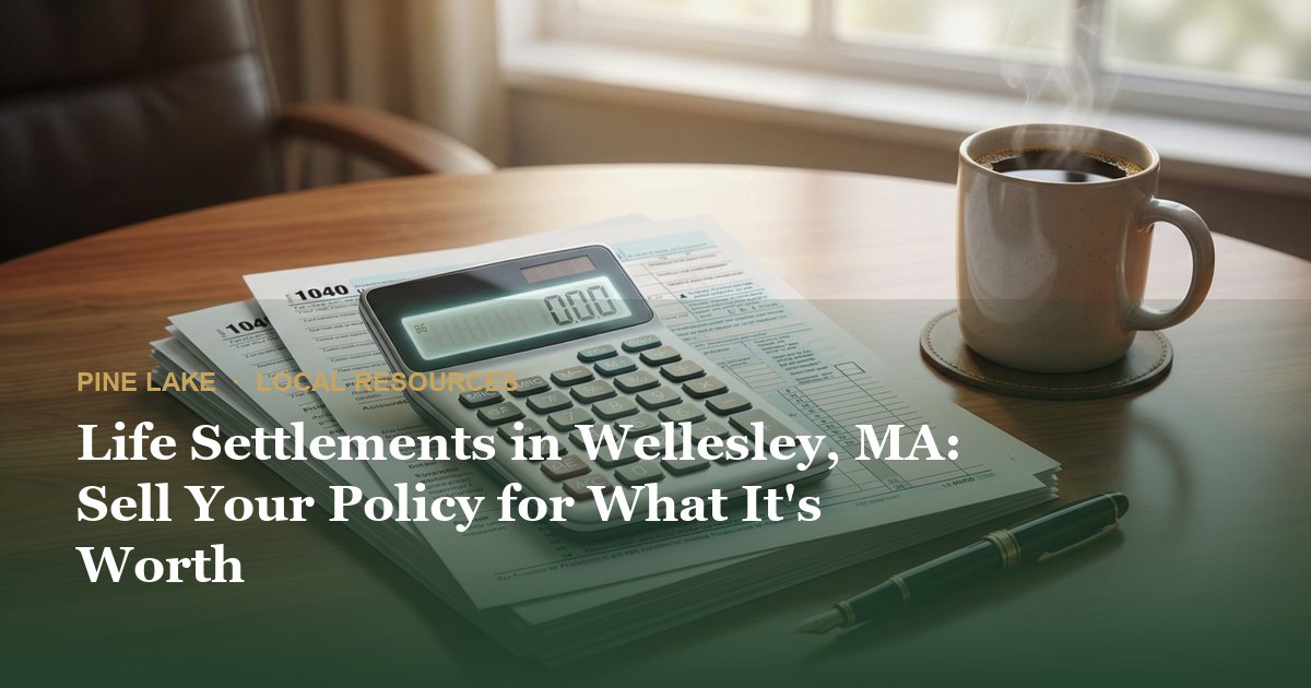 Life Settlements in Wellesley, MA: Sell Your Policy for What It's Worth