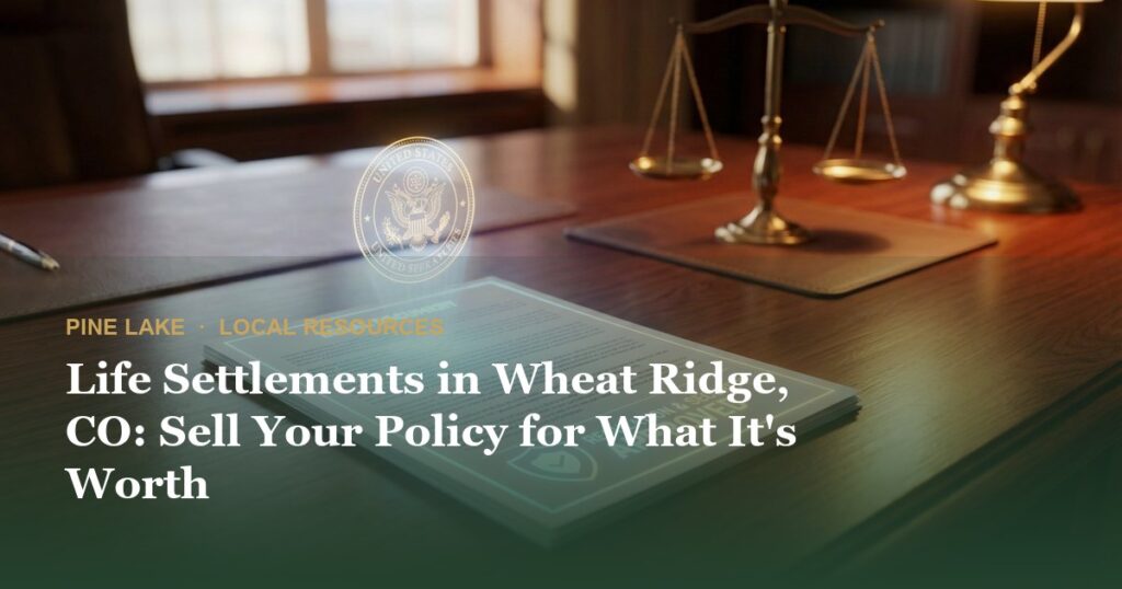 Life Settlements in Wheat Ridge, CO: Sell Your Policy for What It’s Worth