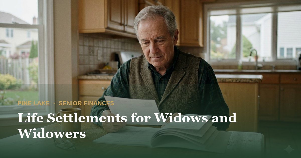 Life Settlements for Widows and Widowers
