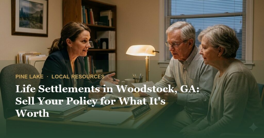 Life Settlements in Woodstock, GA: Sell Your Policy for What It’s Worth