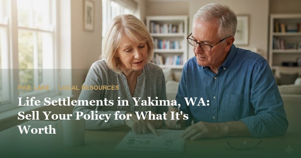 Life Settlements in Yakima, WA: Sell Your Policy for What It’s Worth