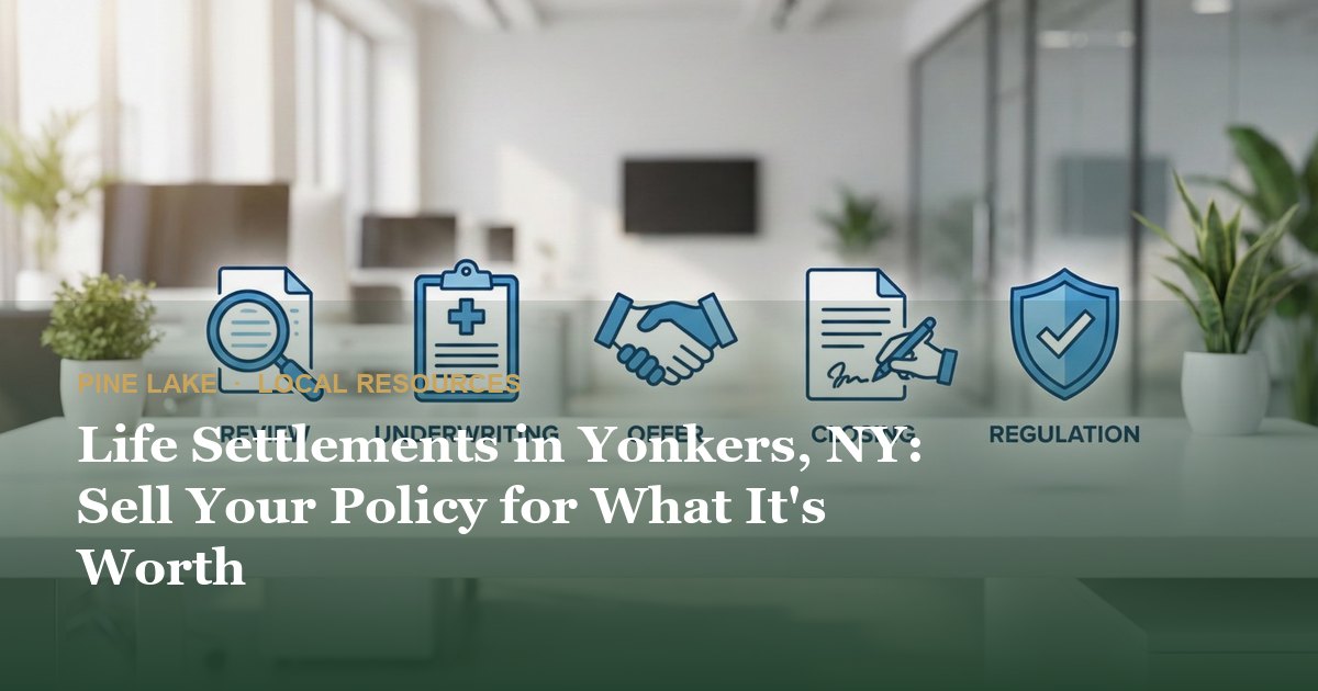 Life Settlements in Yonkers, NY: Sell Your Policy for What It's Worth