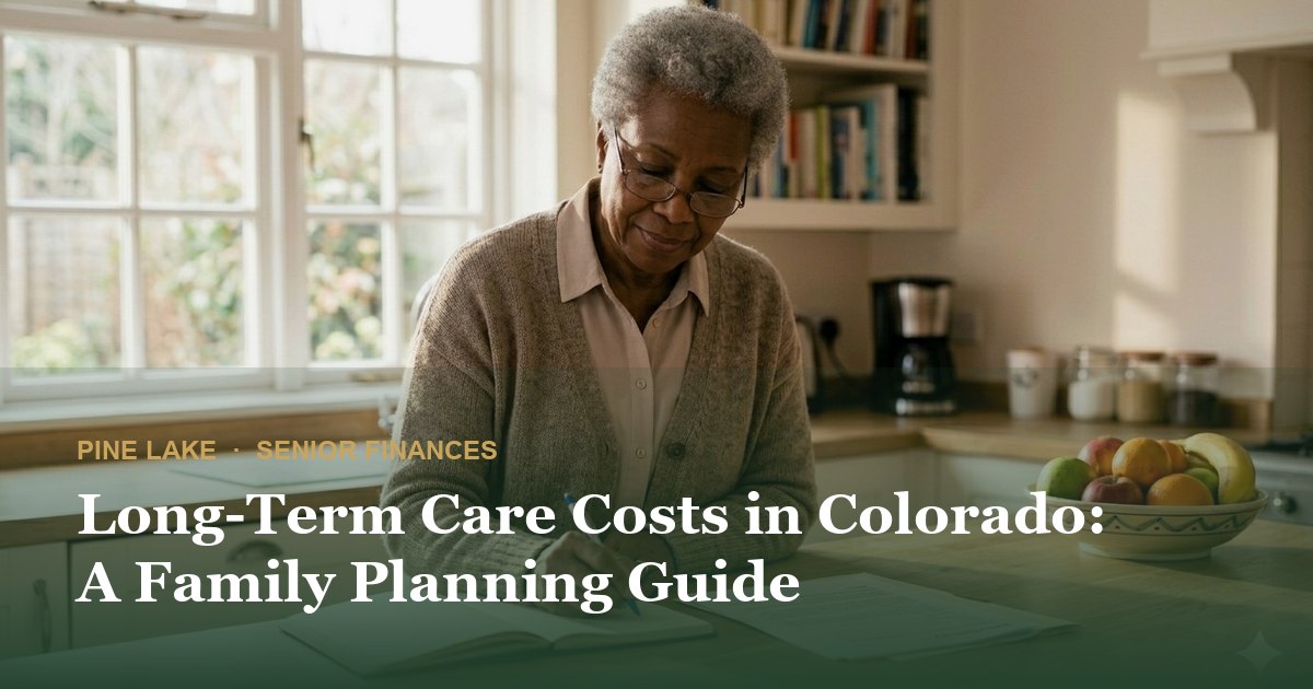 Long-Term Care Costs in Colorado: A Family Planning Guide