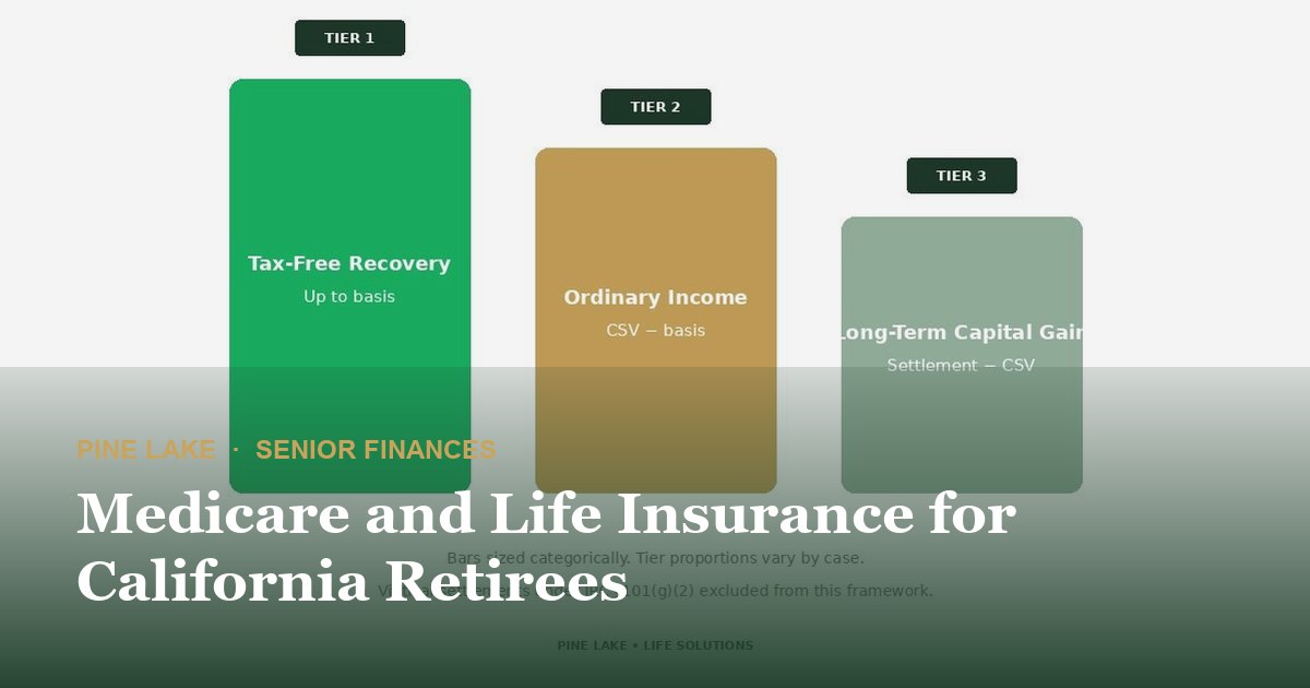 Medicare and Life Insurance for California Retirees