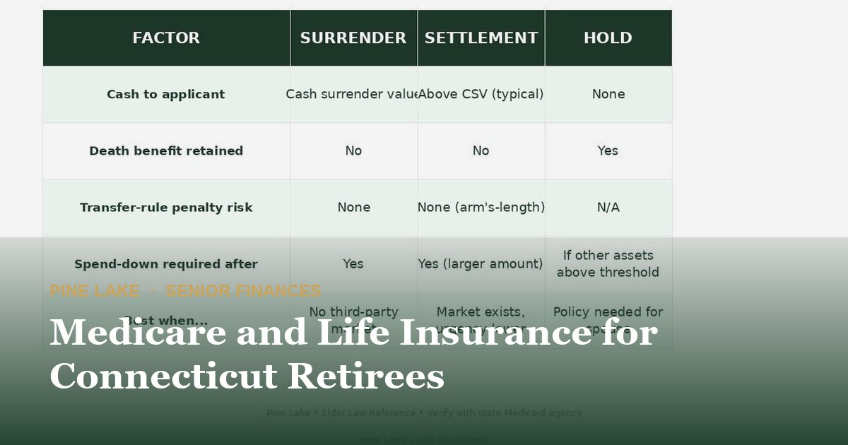 Medicare and Life Insurance for Connecticut Retirees