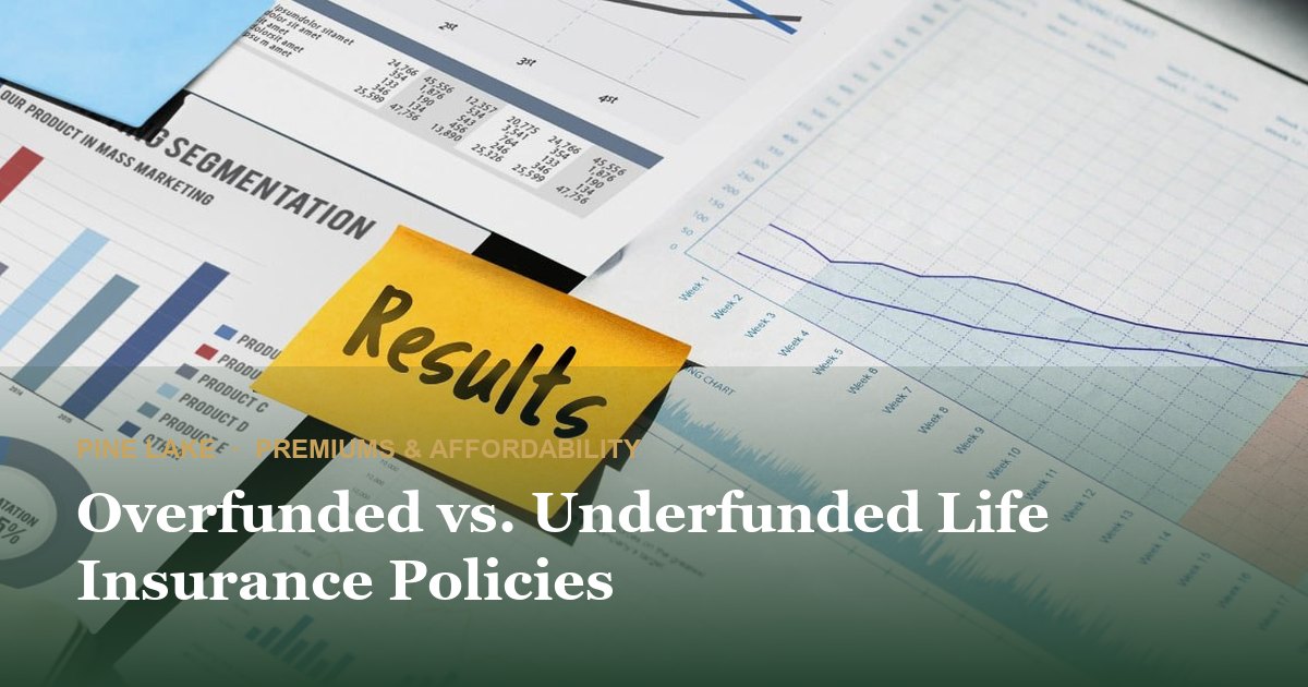 Overfunded vs. Underfunded Life Insurance Policies