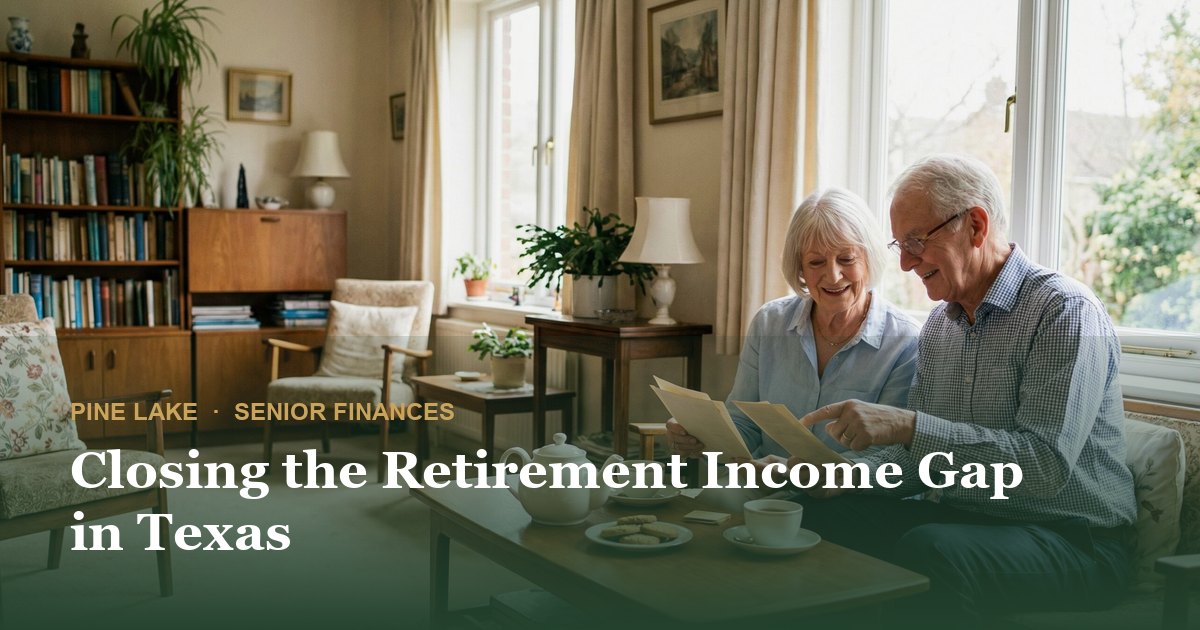 Closing the Retirement Income Gap in Texas