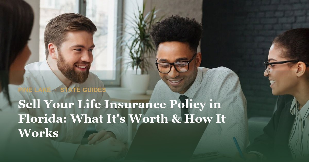 Sell Your Life Insurance Policy in Florida: What It's Worth & How It Works