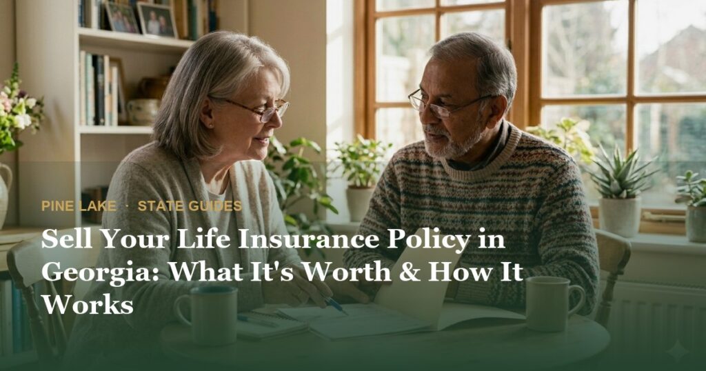 Sell Your Life Insurance Policy in Georgia: What It’s Worth & How It Works