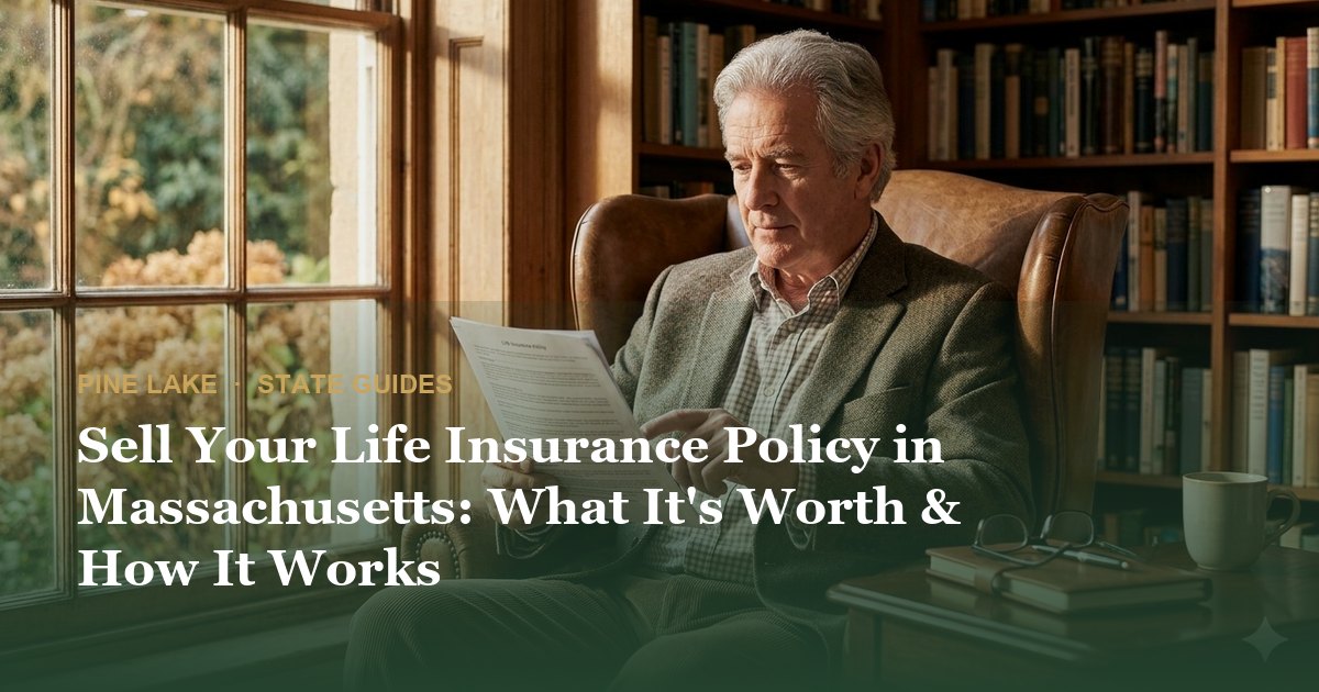 Sell Your Life Insurance Policy in Massachusetts: What It's Worth & How It Works