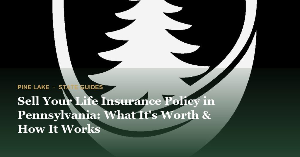 Sell Your Life Insurance Policy in Pennsylvania: What It’s Worth & How It Works