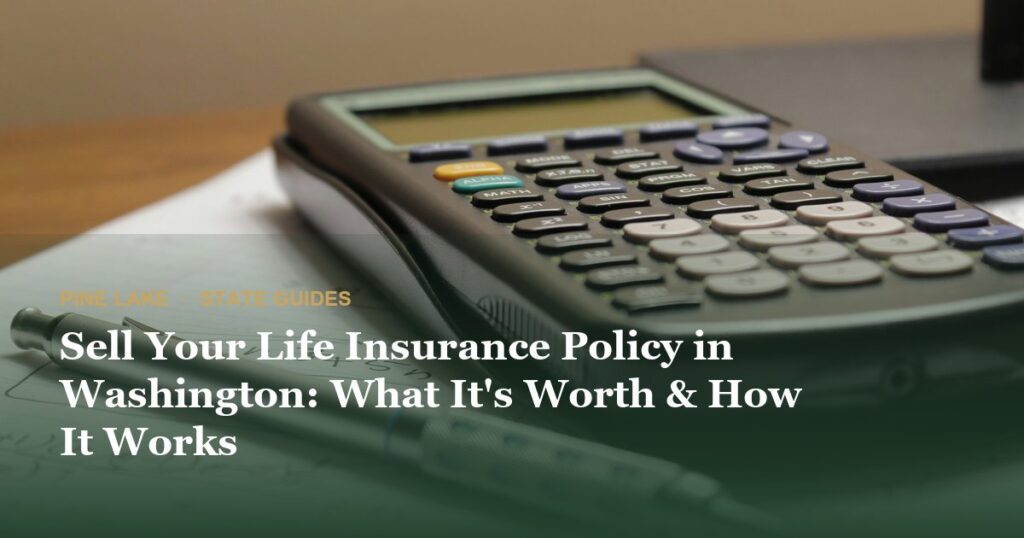 Sell Your Life Insurance Policy in Washington: What It’s Worth & How It Works