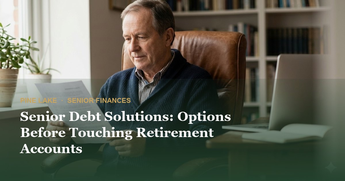 Senior Debt Solutions: Options Before Touching Retirement Accounts