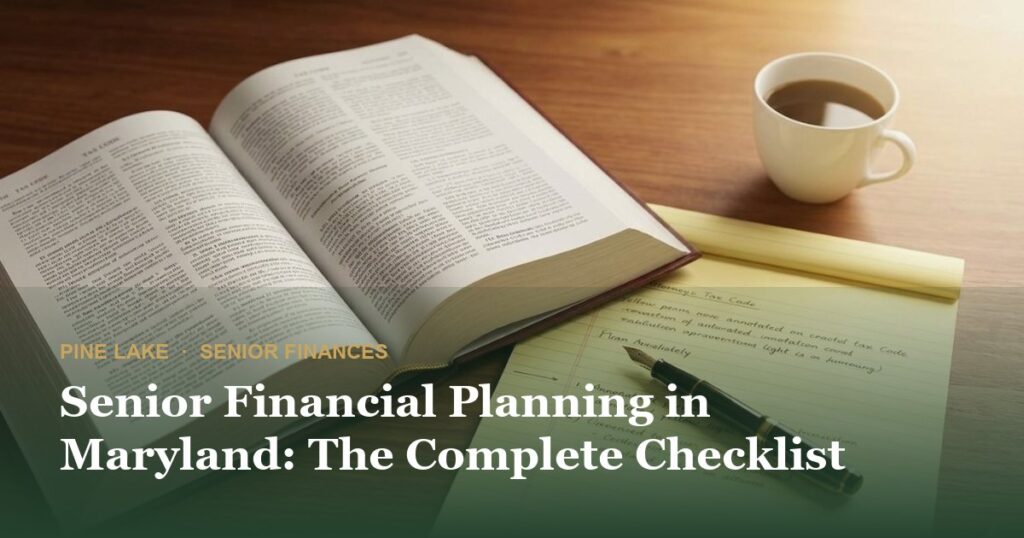 Senior Financial Planning in Maryland: The Complete Checklist