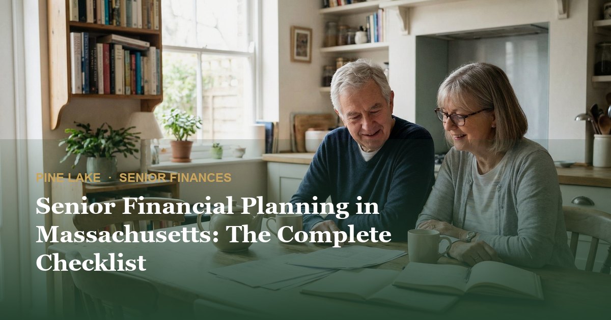 Senior Financial Planning in Massachusetts: The Complete Checklist