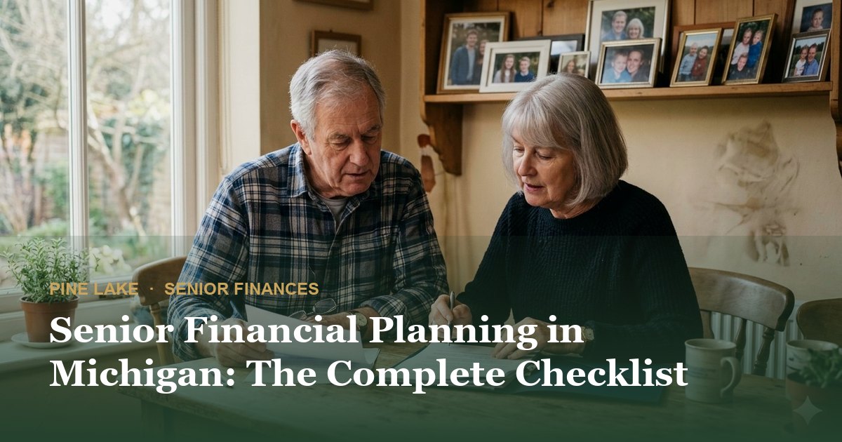 Senior Financial Planning in Michigan: The Complete Checklist