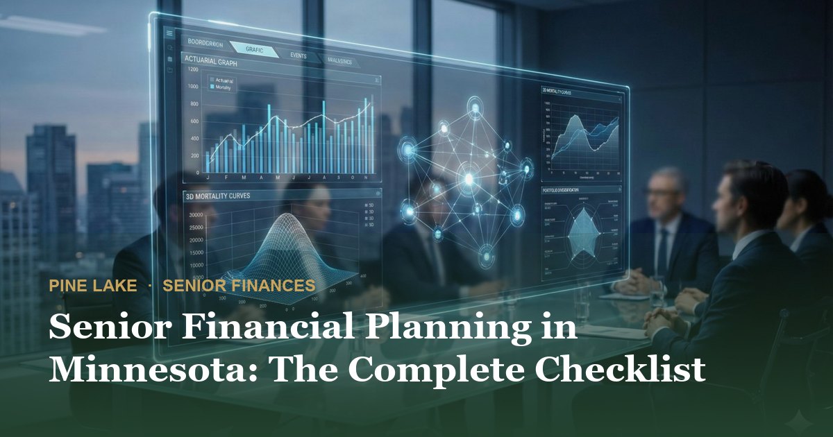 Senior Financial Planning in Minnesota: The Complete Checklist