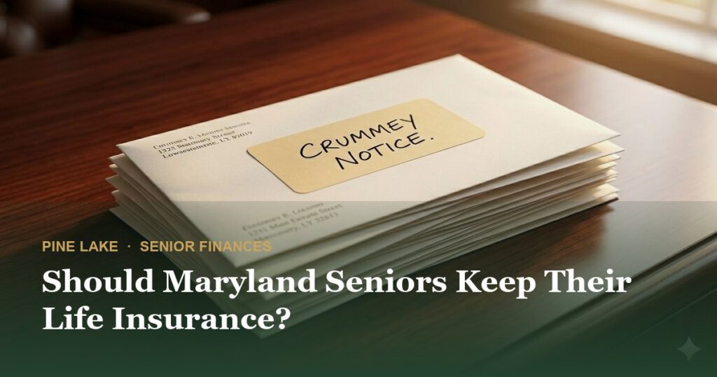 Should Maryland Seniors Keep Their Life Insurance?