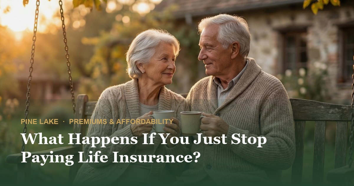 What Happens If You Just Stop Paying Life Insurance?