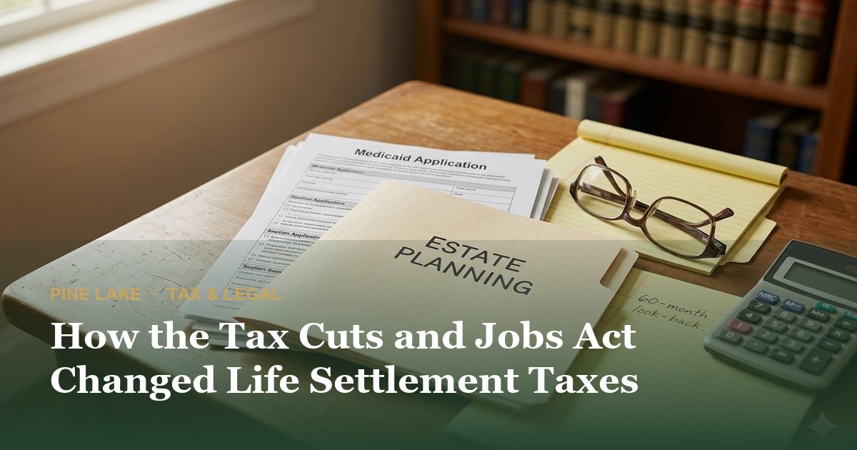 How the Tax Cuts and Jobs Act Changed Life Settlement Taxes