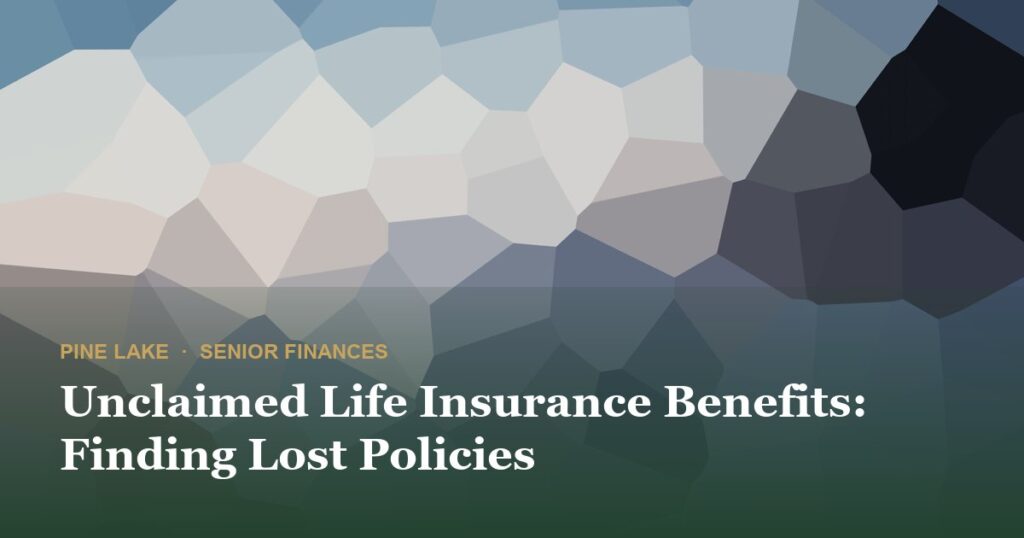 Unclaimed Life Insurance Benefits: Finding Lost Policies
