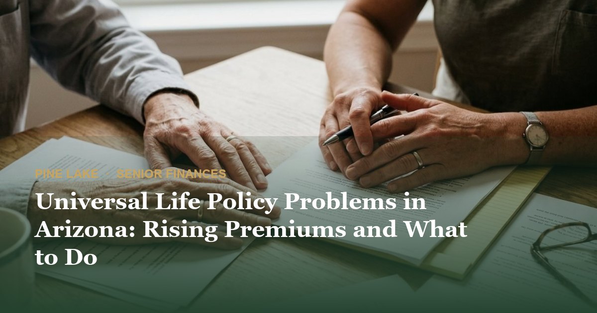 Universal Life Policy Problems in Arizona: Rising Premiums and What to Do