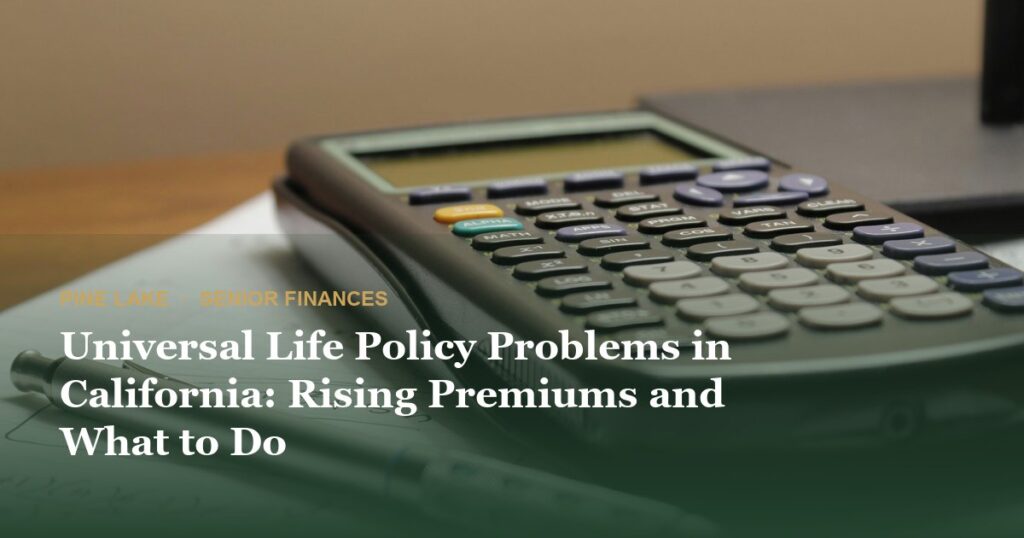 Universal Life Policy Problems in California: Rising Premiums and What to Do