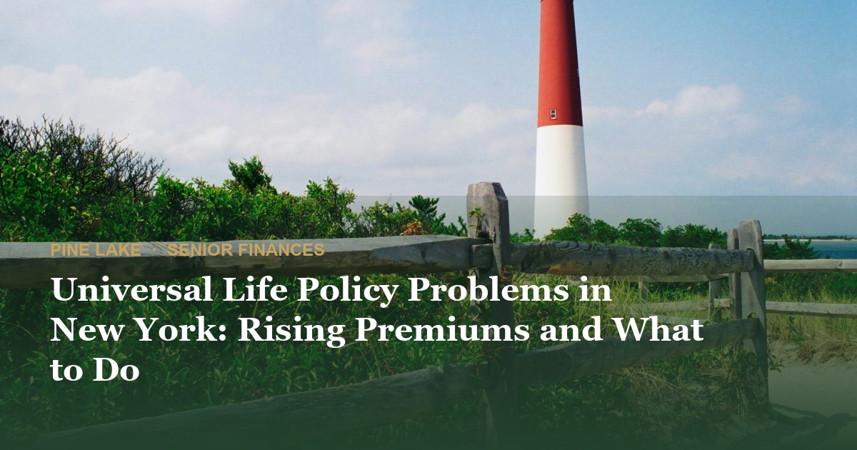 Universal Life Policy Problems in New York: Rising Premiums and What to Do