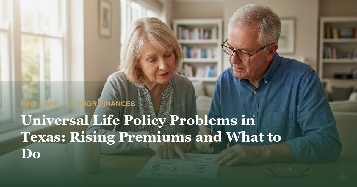 Universal Life Policy Problems in Texas: Rising Premiums and What to Do